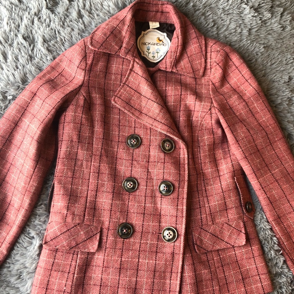 Nick & Mo Anthropologie medium jacket